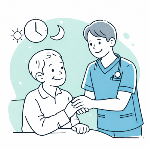 24時間 看護師常駐